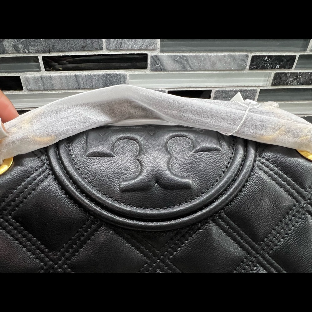 Tory Burch Fleming Convertible Shoulder Bag (Black) NOT FOR SALE - Picture 7 of 13